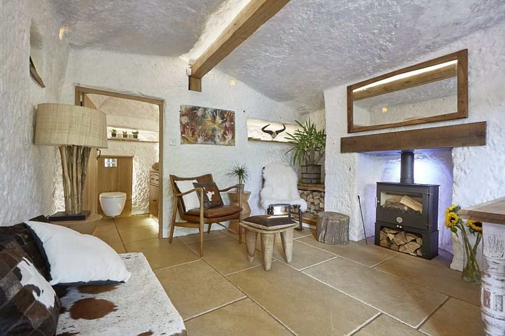 He bought a 700-year-old cave and you won't believe what he did with it! This is amazing!