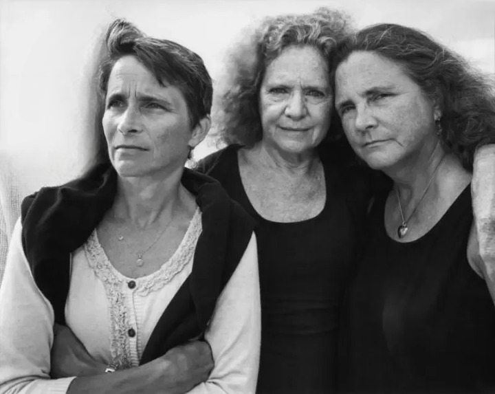 Identical triplets take the same birthday picture for 33 years