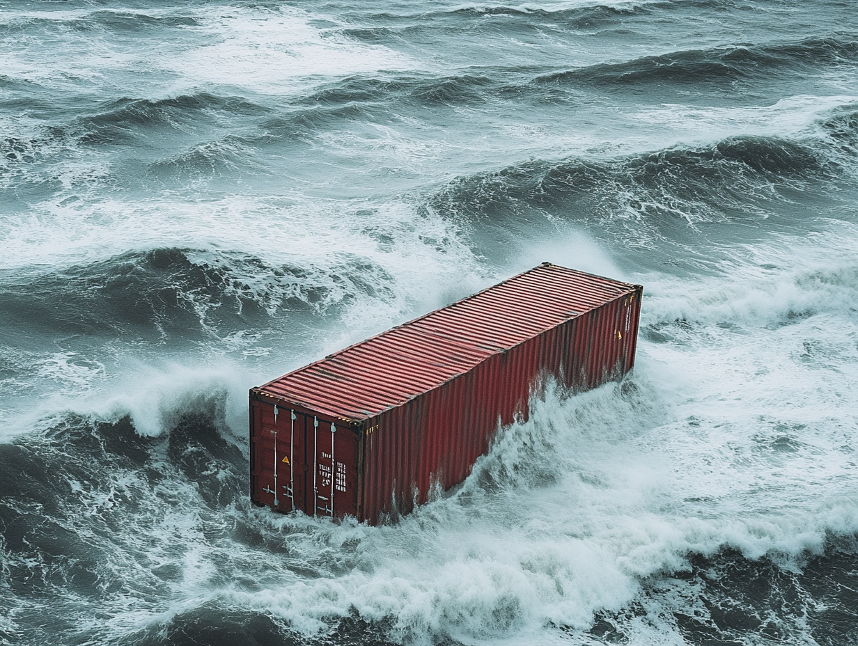 Coast Guard Lifts Container From Ocean Floor, Then They Take A Look Inside