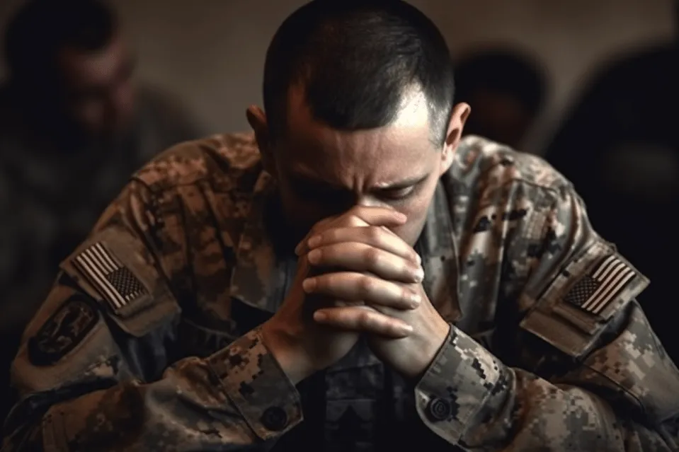 A Marine Rushes Home To Greet his Wife, But Is Surprised When He Sees Her