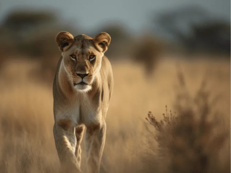 Lion Seeks Help from Photographer - The Unbelievable Truth Revealed