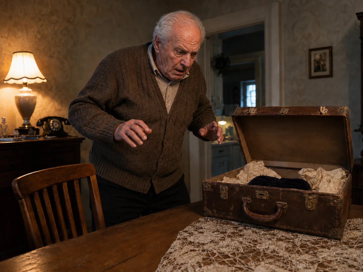 He Bought An Unclaimed Suitcase At An Auction – What He Discovered Inside Left Him Stunned…