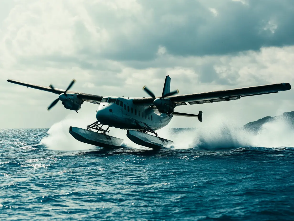 Seaplane Performs An Emergency Landing In The Ocean And Encounters Pirates – But What The Pilots Do To Survive Stuns Them All!