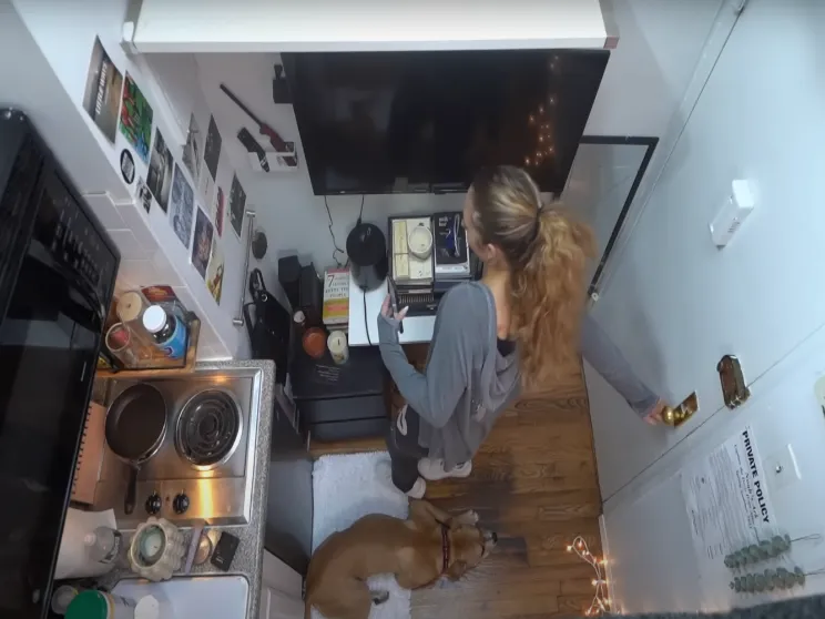 Think 80 sq ft is Too Small? Watch This Woman Prove You Wrong with Her NYC Apartment Transformation