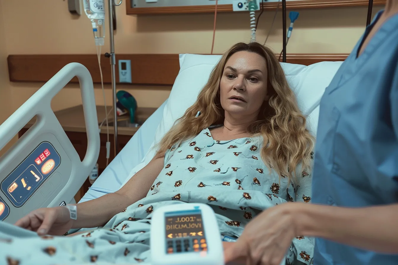 2 Weeks After Giving Birth To Triplets, Mom Felt Sick - When Doctor Sees Ultrasound He Says: "I'm Sorry"