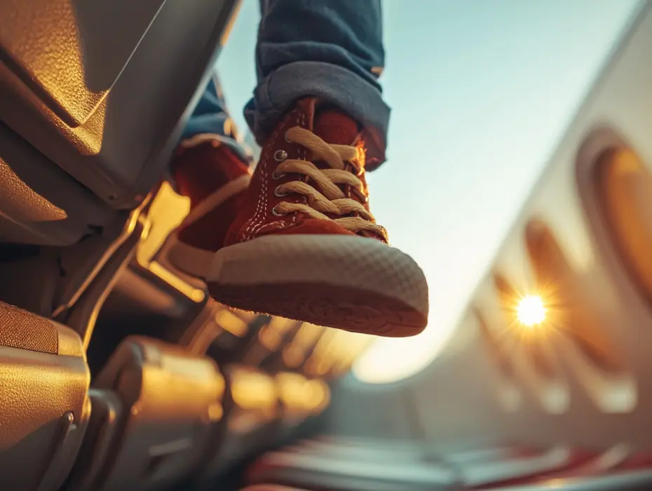 This Man Had Enough Of Seat-Kicking Kid But When He Turns Around He Discovers An Unexpected Twist