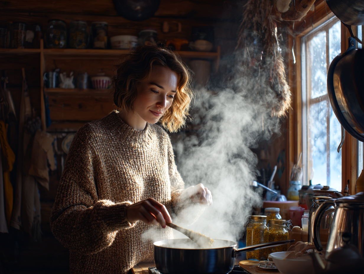 She shelters an old woman in a snowstorm—Next day, a millionaire appears, and everything changes…