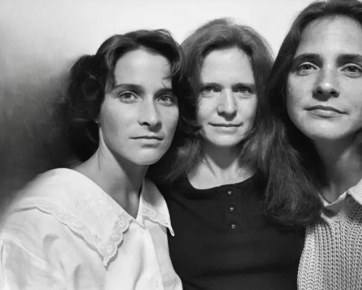 Identical triplets take the same birthday picture for 33 years