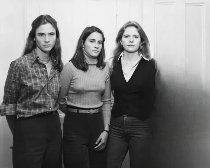 Identical triplets take the same birthday picture for 33 years