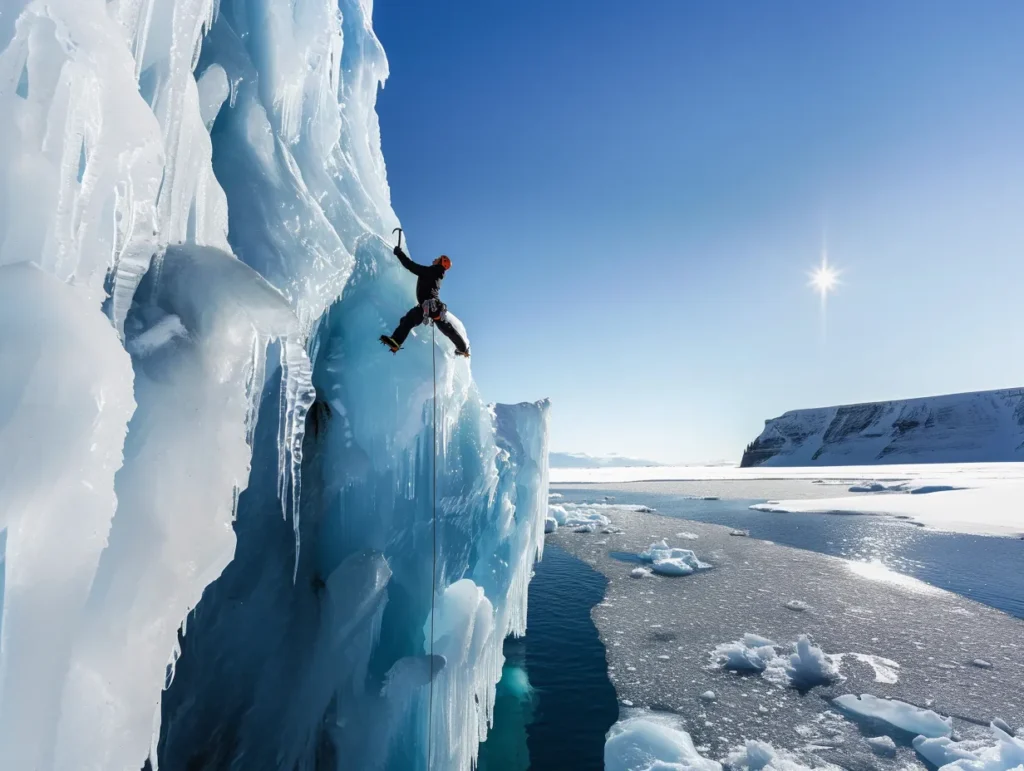 Iceberg Drifts Dangerously Close to Village – Locals Turn Pale When They See What’s on It