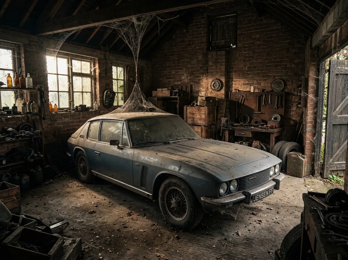 Rare Barn Find: This Revolutionary Car is Back After 30 Years of Inactivity!