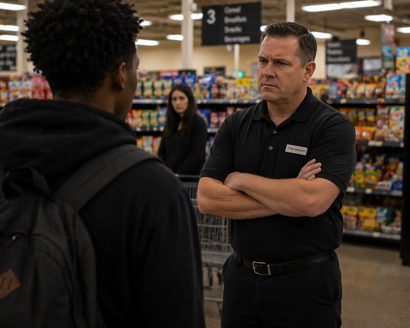 Teen Offers To Carry Groceries For Food, But Once He Heads Inside His World Starts Spiraling