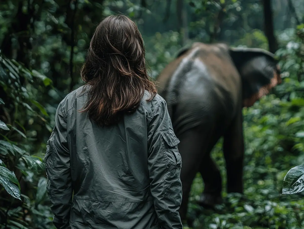 She followed an elephant into the forest—but had no idea it would lead to this.