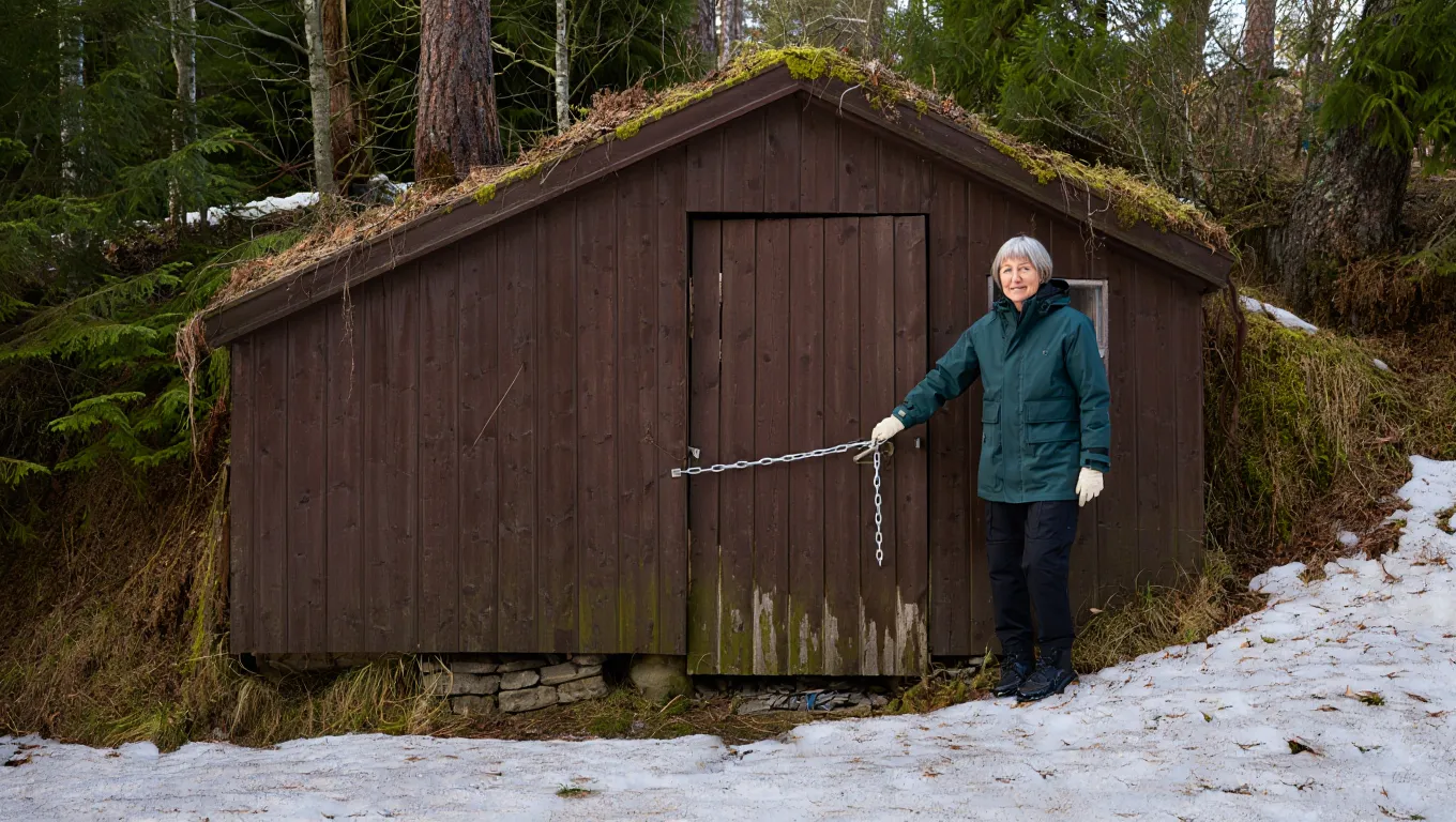Woman Opens Shed Door After Years – What She Finds Sleeping Inside Leaves Her Frozen