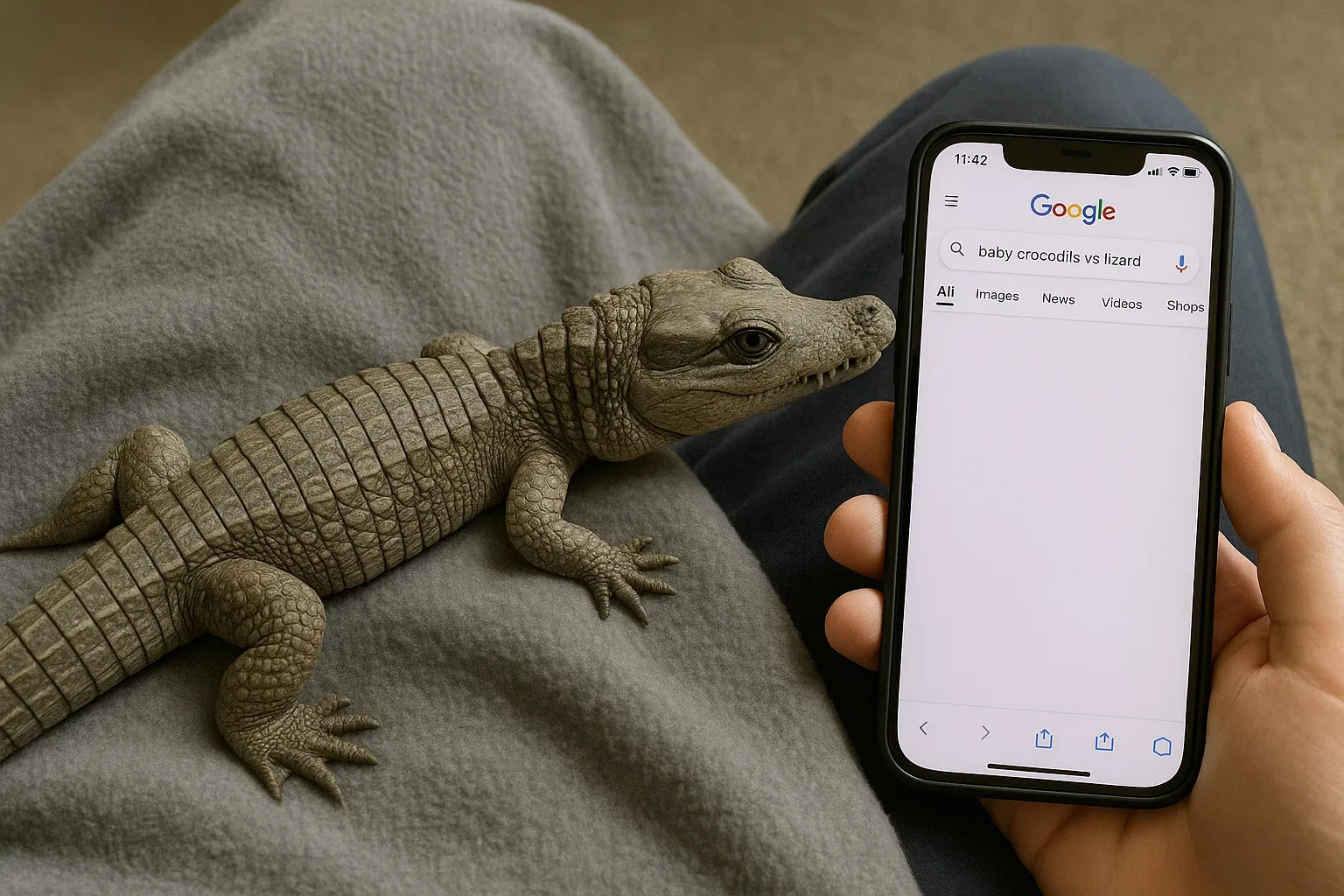 Woman Finds Tiny Lizard Near Garden Shed – What It Grows Into Leaves Her Frozen