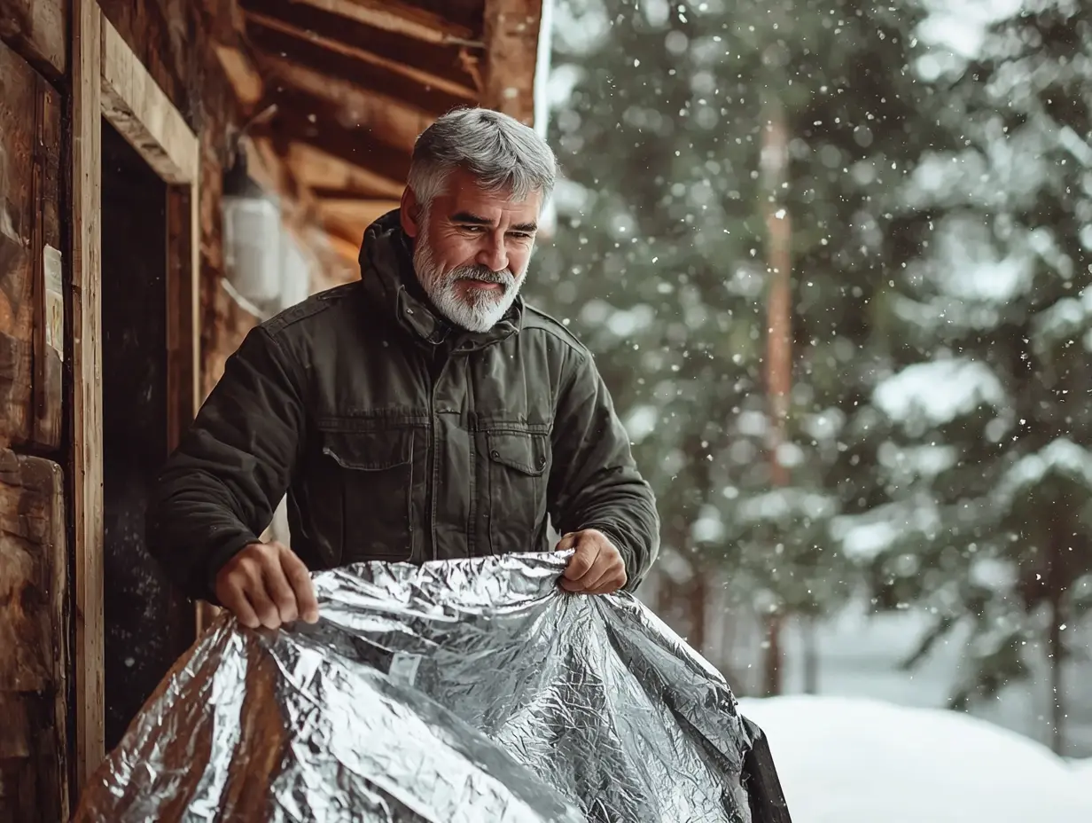 A farmer went into the woods for firewood—but he found something chilling encased in ice.
