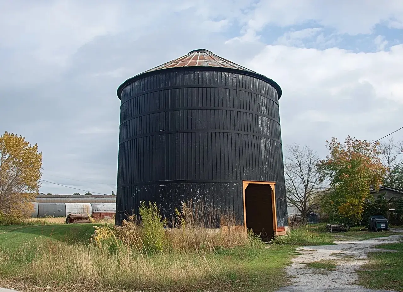 This Elderly Lady Lives in an Old Grain Silo - Don't Judge Until You See Inside!