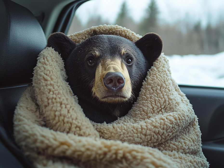 Man Finds A Bear Cub on the Brink of Freezing—But What It Was Hiding Under its Belly Is Unbelievable!