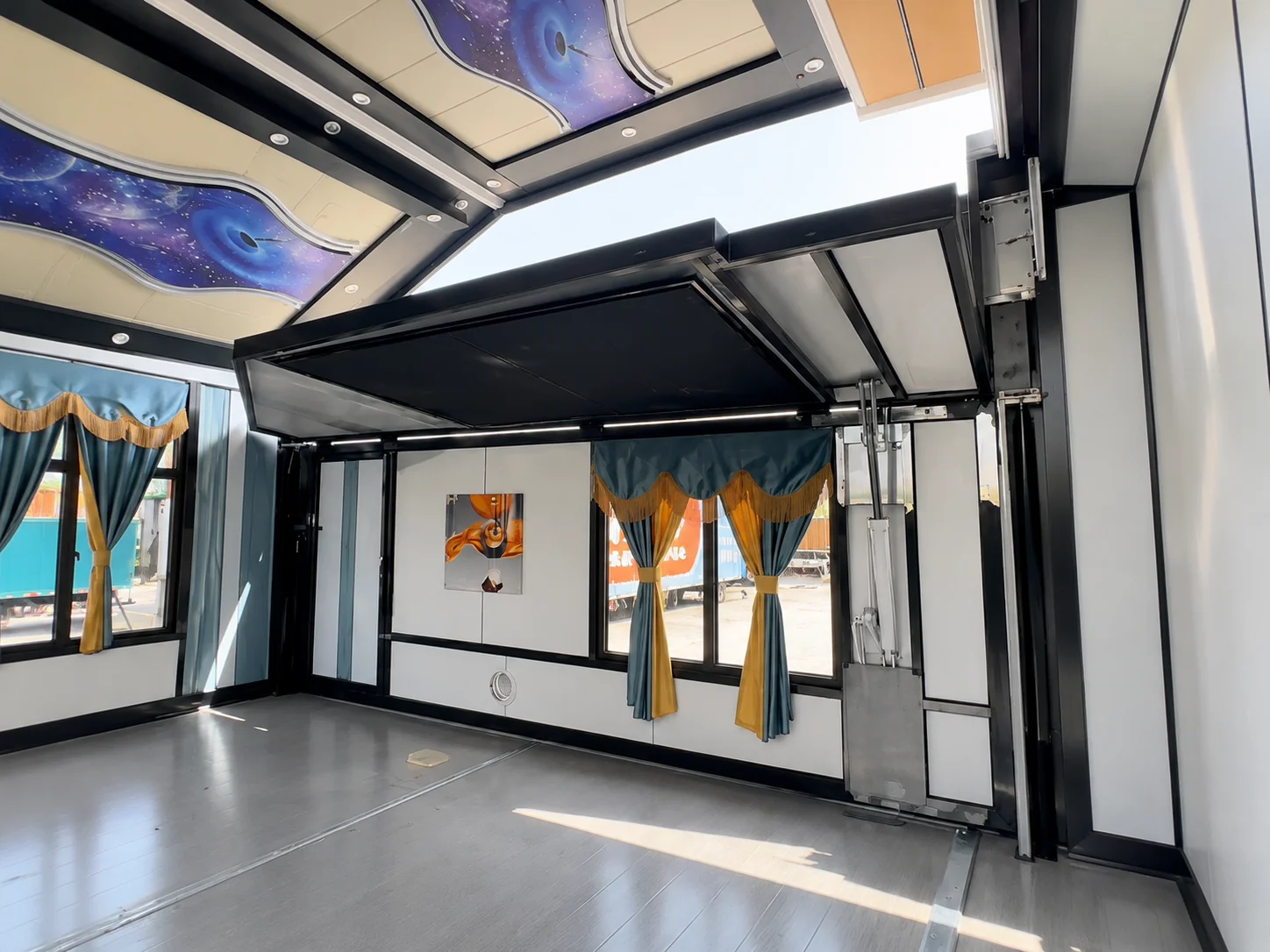 This Container Converts into a 2000 sq ft Ballroom — See How it Works