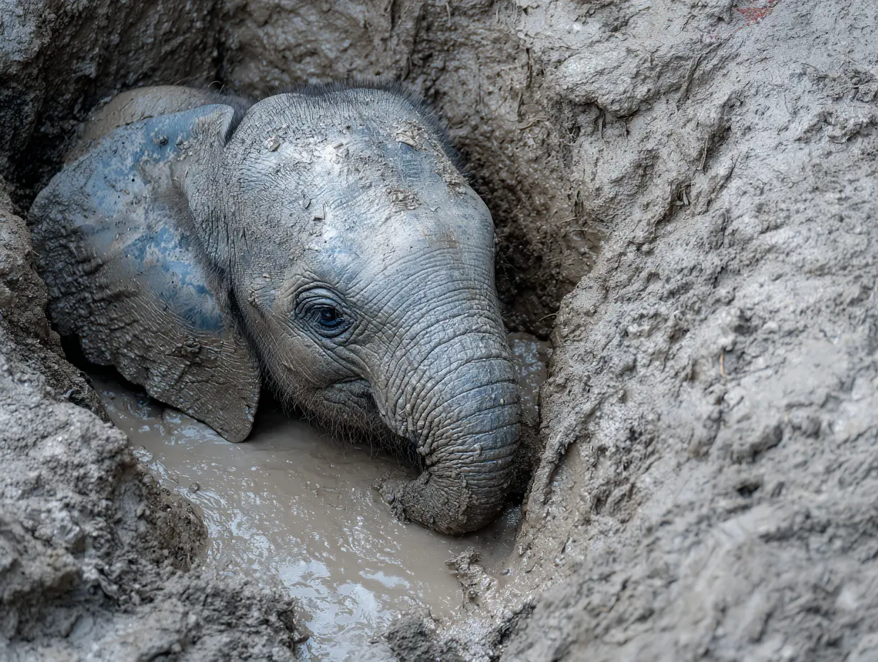 Lone Elephant Bellows In The Forest For Hours — When Villagers Discover Why, They Realize It’s Worse Than It Seems 