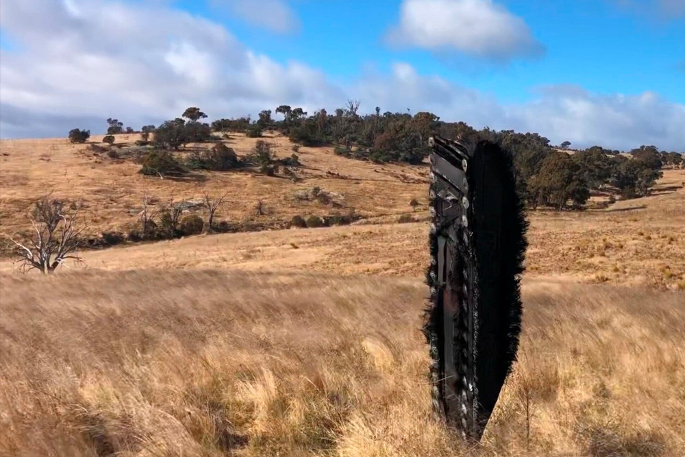 A Mysterious Large Object From Outer Space Crashed On A Sheep Farm In Australia 