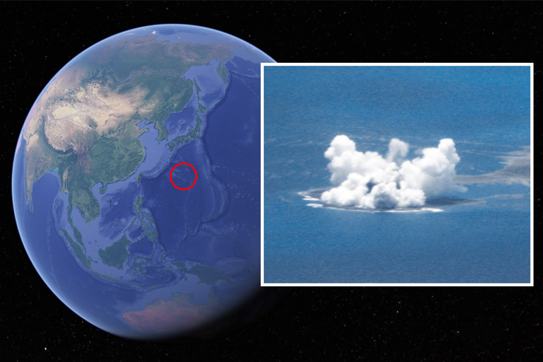 This was supposed to be an empty stretch of ocean… But then how do you explain THIS? 
