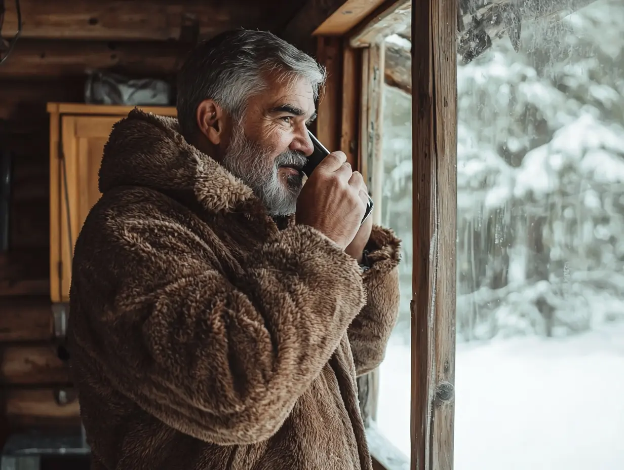 A farmer went into the woods for firewood—but he found something chilling encased in ice.