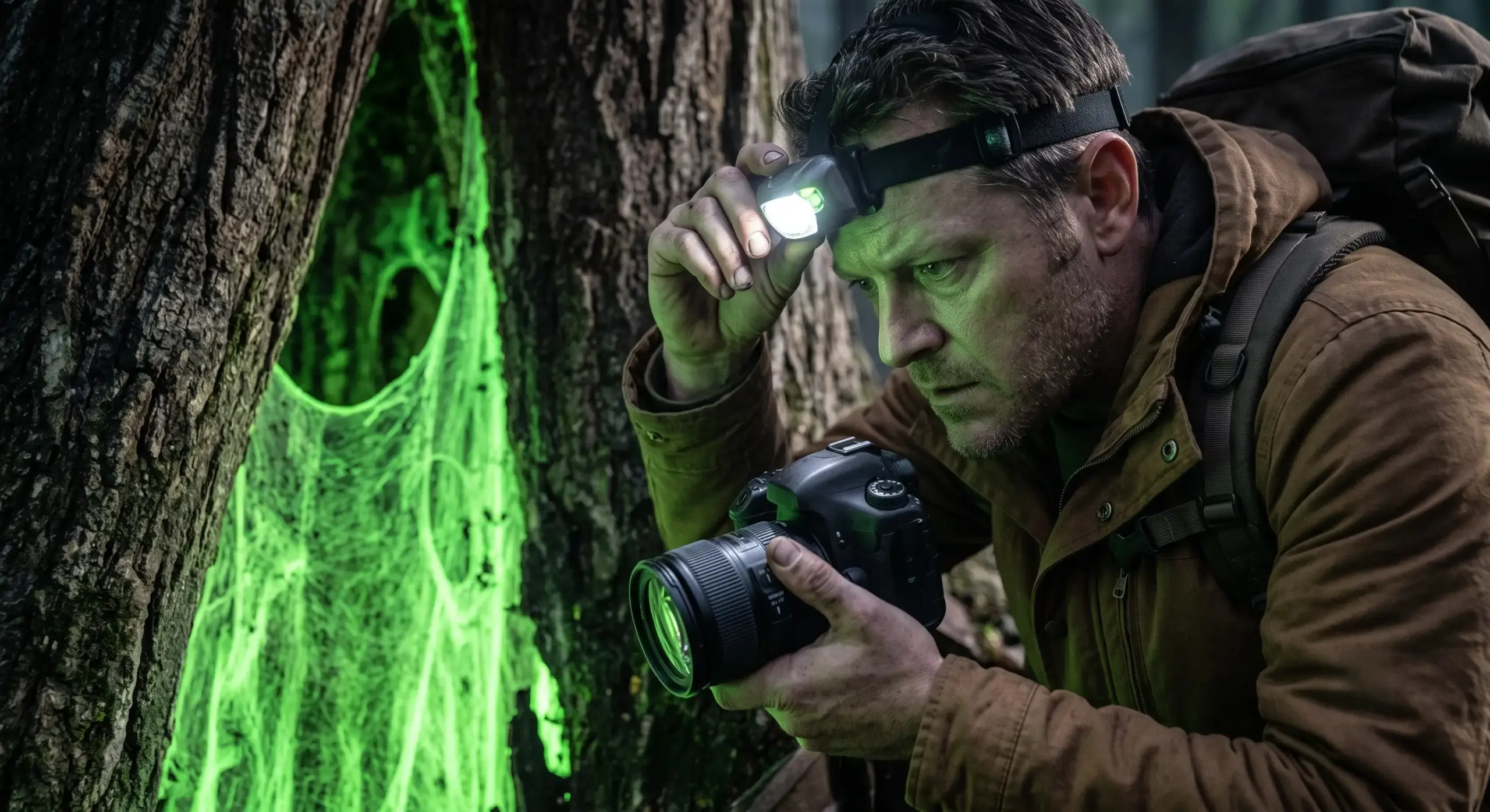 Man Follows Trail Of Spiders Into A Big Tree - When He Looked Closer, His Blood Ran Cold