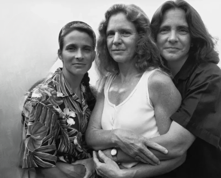 Identical triplets take the same birthday picture for 33 years