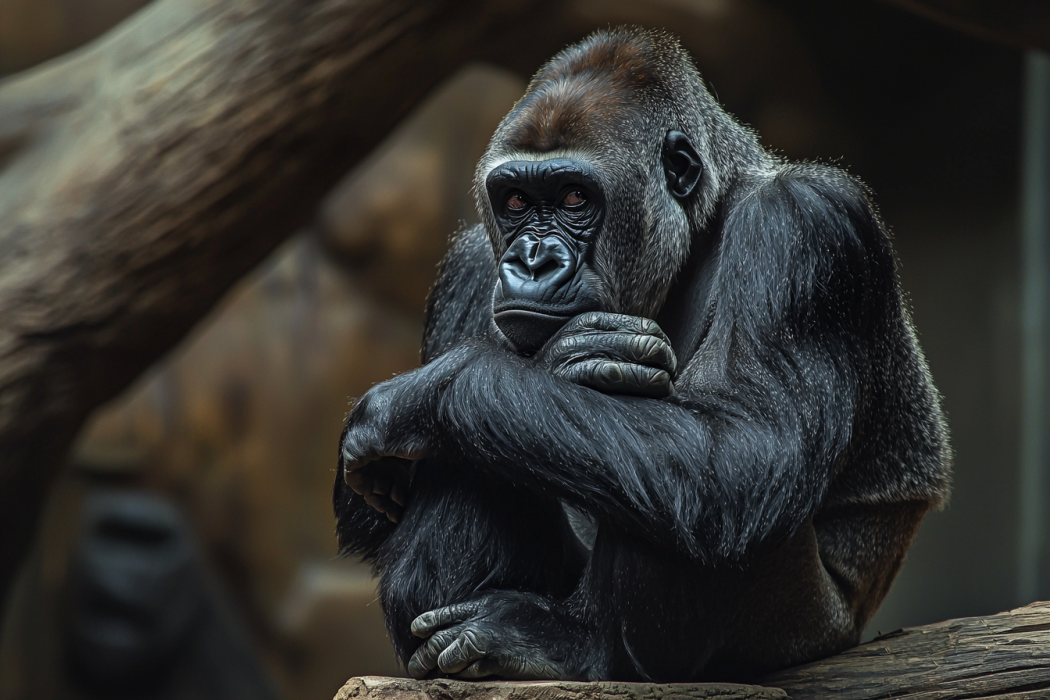 Pregnant Gorilla's Ultrasound Reveals a Dark Secret