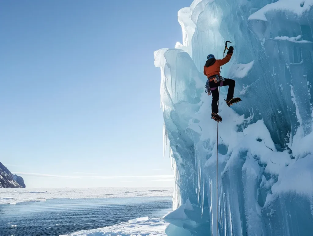 Iceberg Drifts Dangerously Close to Village – Locals Turn Pale When They See What’s on It
