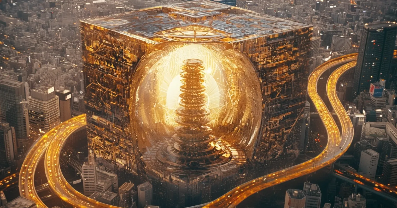 This 400-Meter-Tall AI Cube in Tokyo is Beyond Impressive – One Look Inside, and You’ll Be Amazed!