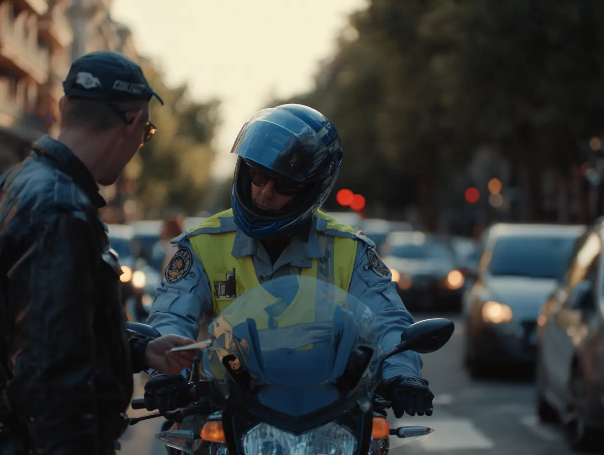Spectacularly Foolish Rider Without a License Rides Recklessly  — Then Makes Everything Worse When He Sees the Police