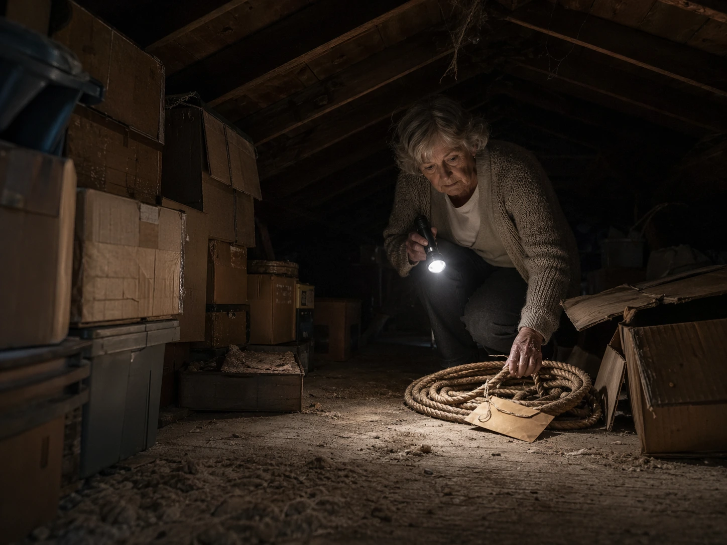 At 83, She Found a Rope in the Attic. She Wasn't Ready for What Was Tied to It…