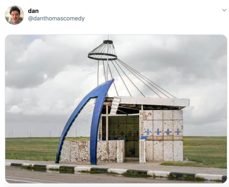 Check out these bus shelters in Russia, they’ll keep surprising you!