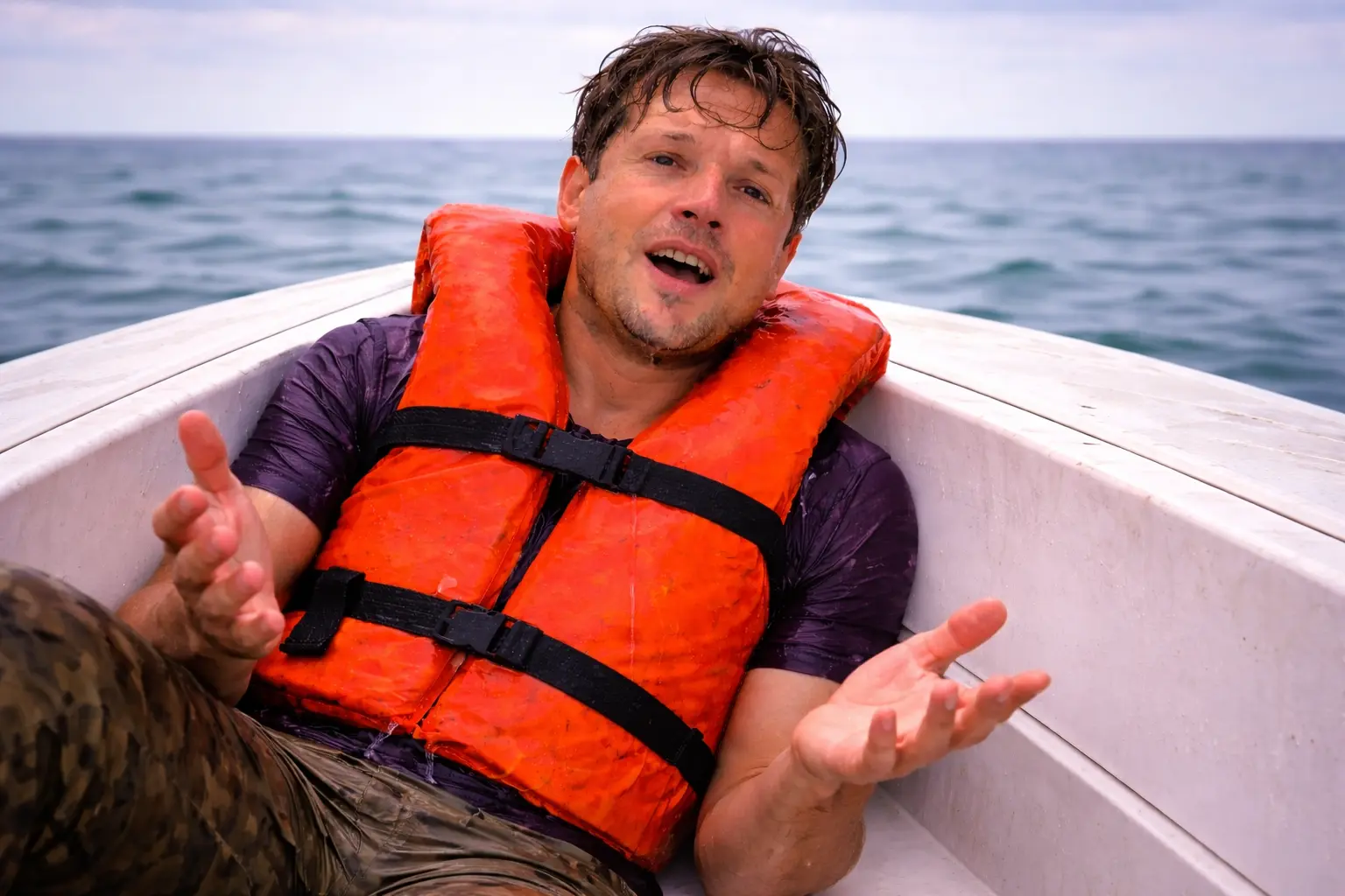 A Boat Almost Hit Them in the Middle of the Ocean — What They Found On Board Made Them Act Immediately