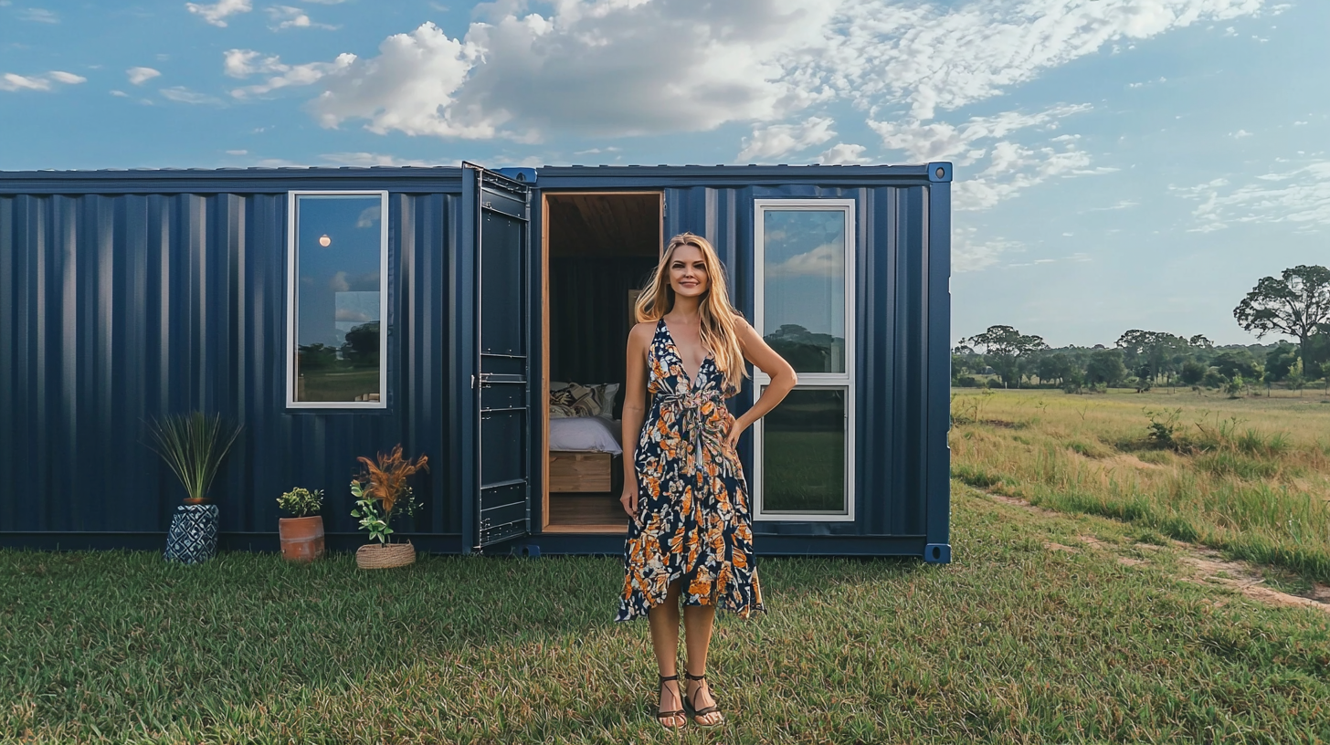 Young Woman Forced to Live in Container - But Wait Until You See The Interior!