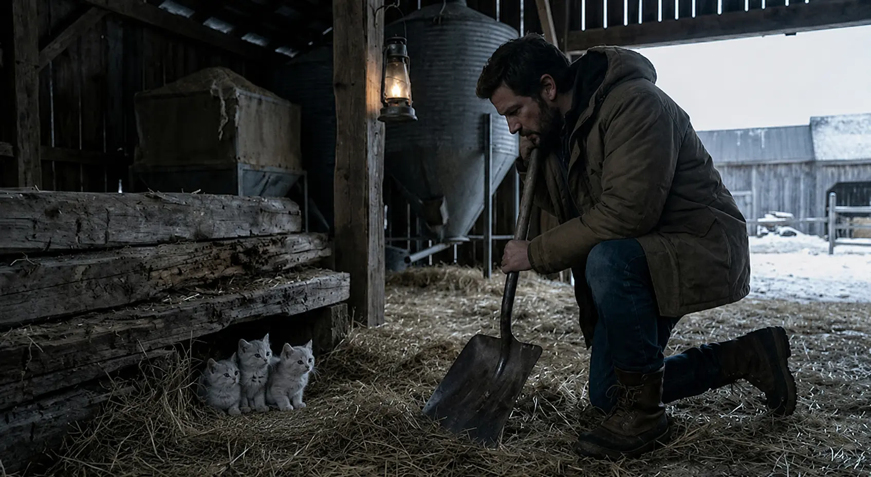 He Found These Little Fur Balls in His Barn… Then the Vet Told Him the Truth