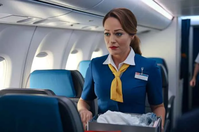 Flight Attendant Sees Husband On Plane - Notices Surprising Detail