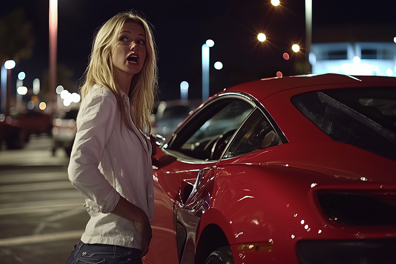 Girls Steal Parking Spot Man Was Waiting For — His Revenge Is Perfect