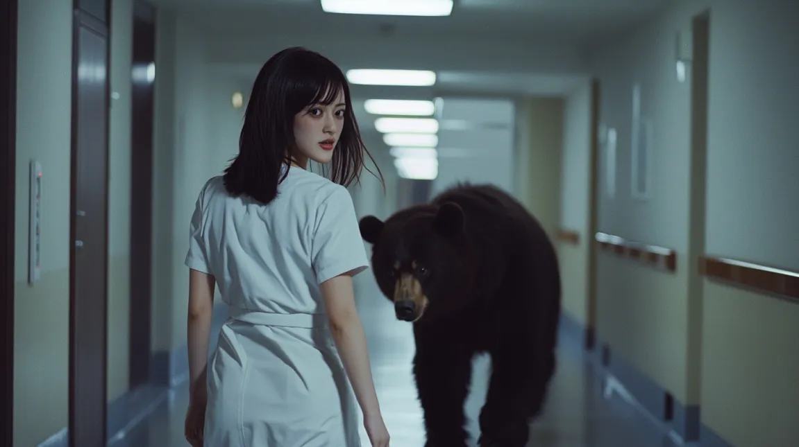 Bear Breaks Into Hospital - Nurse Brought to Tears by What It Carries in Its Mouth