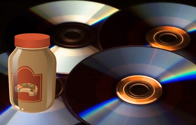 This is why you should rub peanut butter on your DVDs and CDs