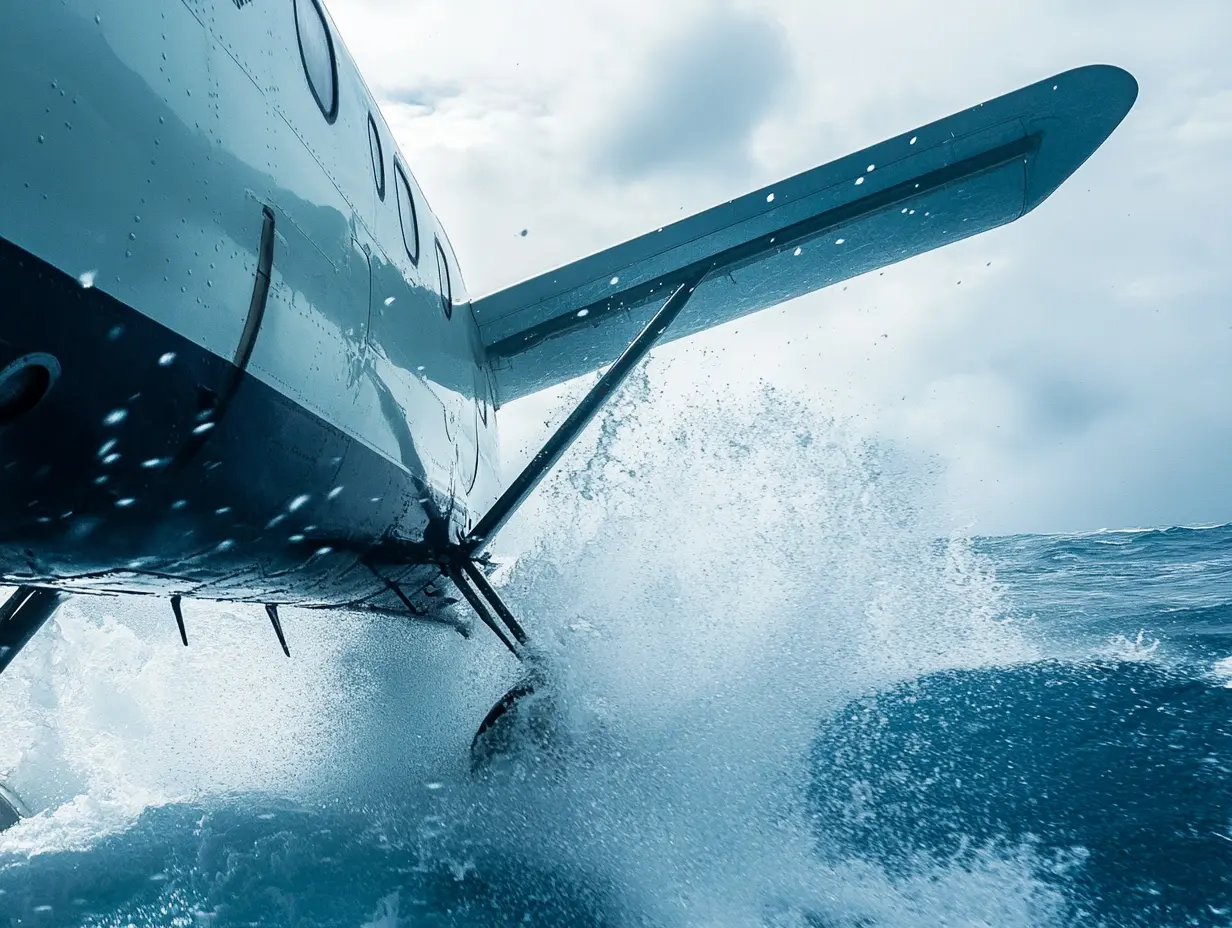 Seaplane Performs An Emergency Landing In The Ocean And Encounters Pirates – But What The Pilots Do To Survive Stuns Them All!
