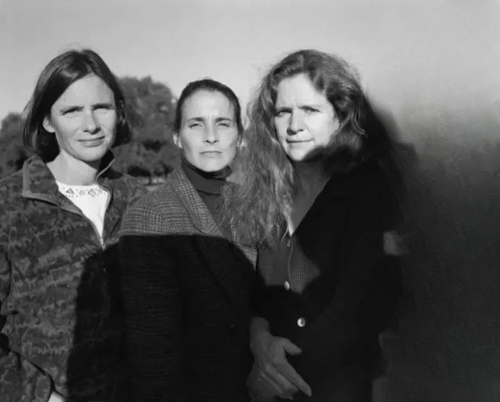 Identical triplets take the same birthday picture for 33 years