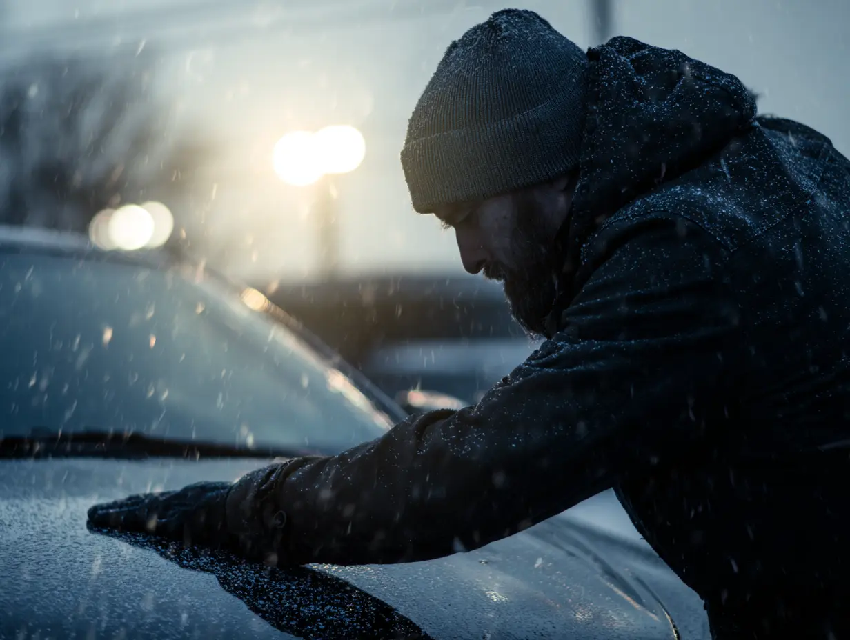 A Tap on the Hood Before Starting Can Prevent Serious Mechanical Damage and Animal Suffering in Winter