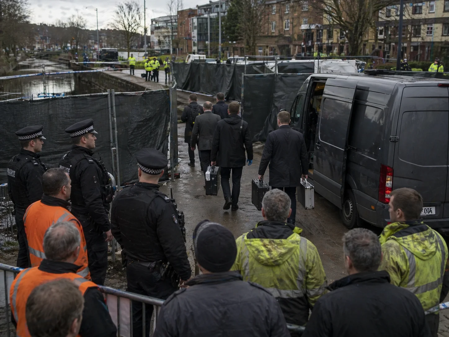 Submarine Emerges in the Middle of the City –Then Maintenance Workers Take a Look Inside