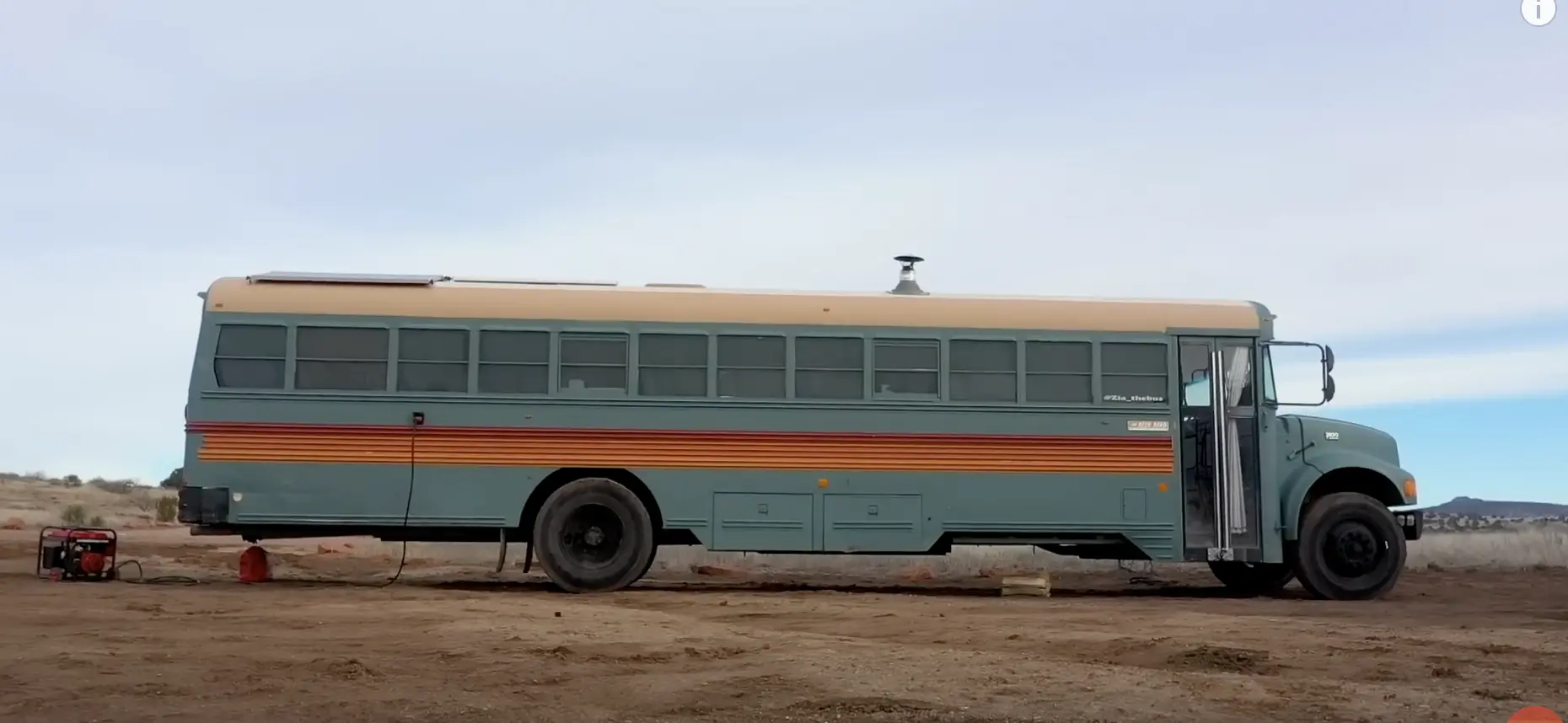 This Couple Transformed Their Skoolie into a Stunning Adobe-Style Home, and You’ll Be Inspired to Hit the Road!