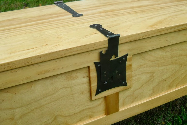 Check out this wooden box! Let's see what's inside... WOAH! I did not expect that