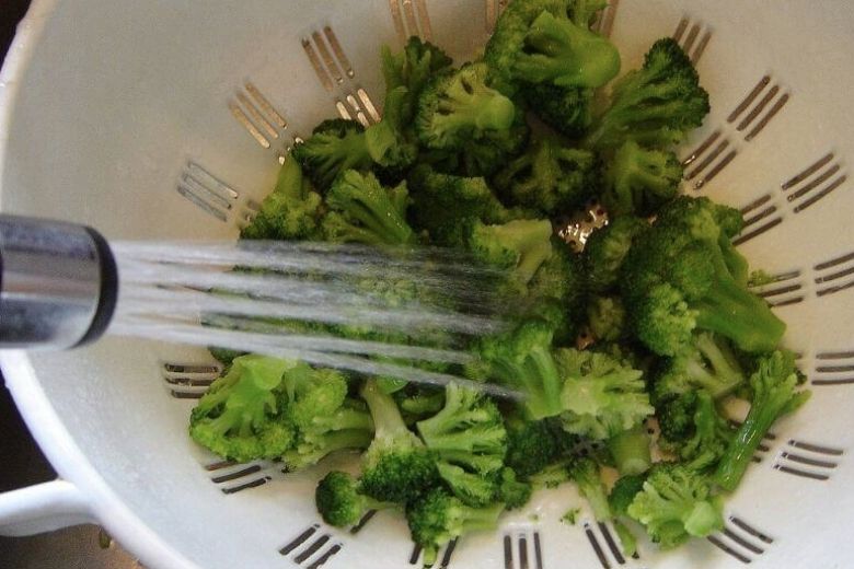 You should never rinse this vegetable before preparing it!