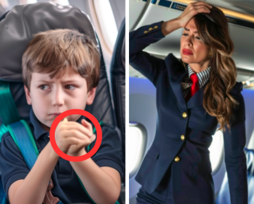 Junge macht während des Fluges seltsame Handzeichen - als die Stewardess den Grund erkennt, befiehlt sie die Landung des Flugzeugs